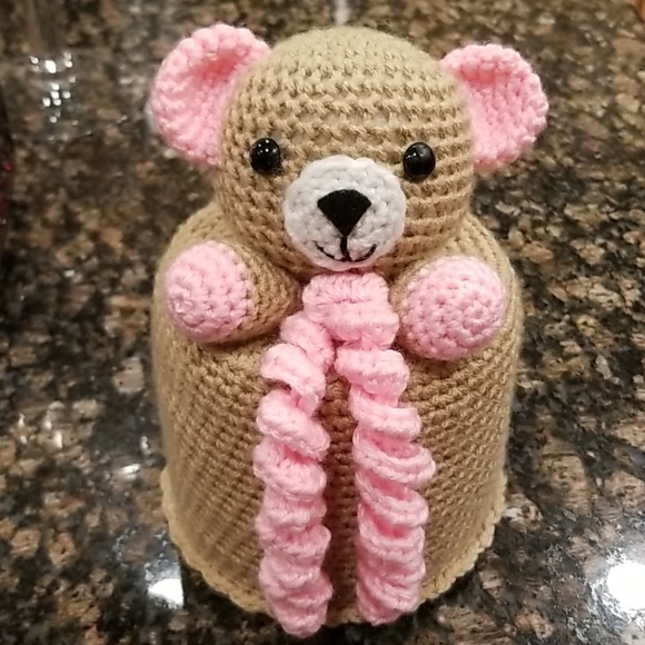 Crochet Teddy Bear Cover - Picture 8 of 8